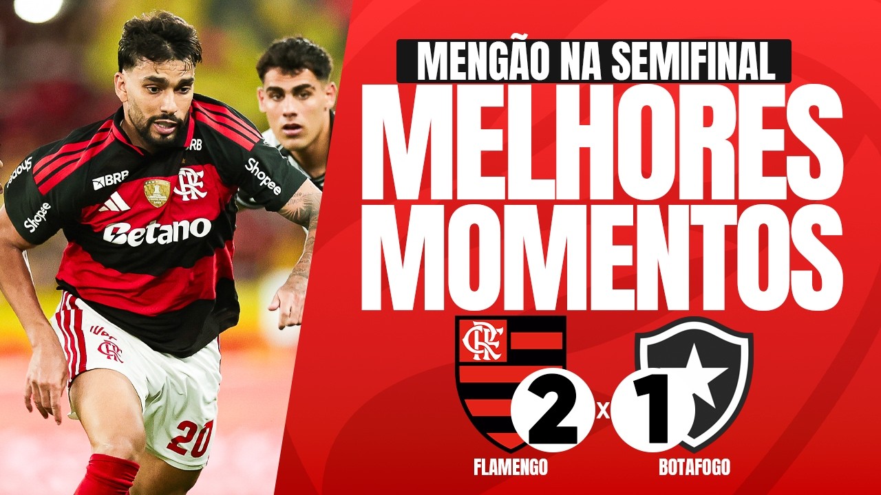FLAMENGO 2x1 BOTAFOGO | GOLS e MELHORES MOMENTOS | CARIOCA 2026