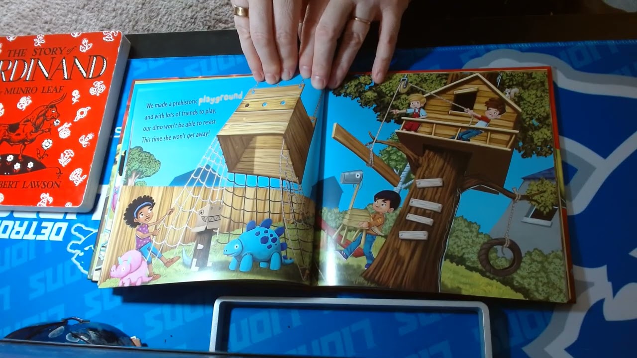 Story time with Nana.pies2015. How to catch a Dinosaur (early readers)