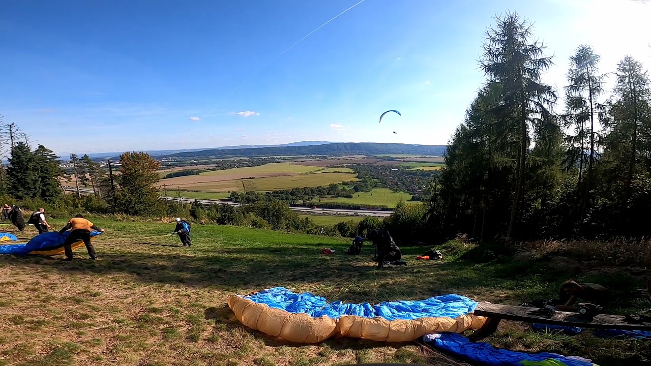 Paragliding- Uhřínov šustění