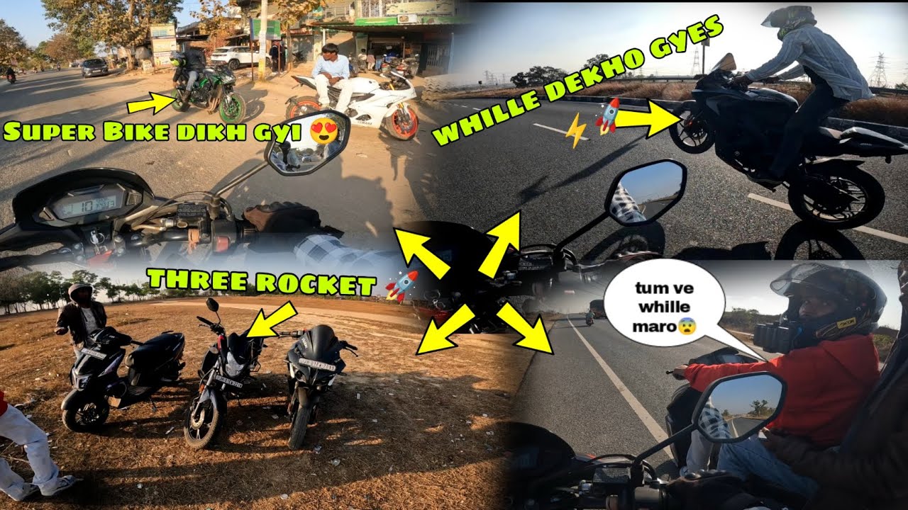 Super Bike Dikh Gyi 😍 || Whille Dekho Gyes 🚀