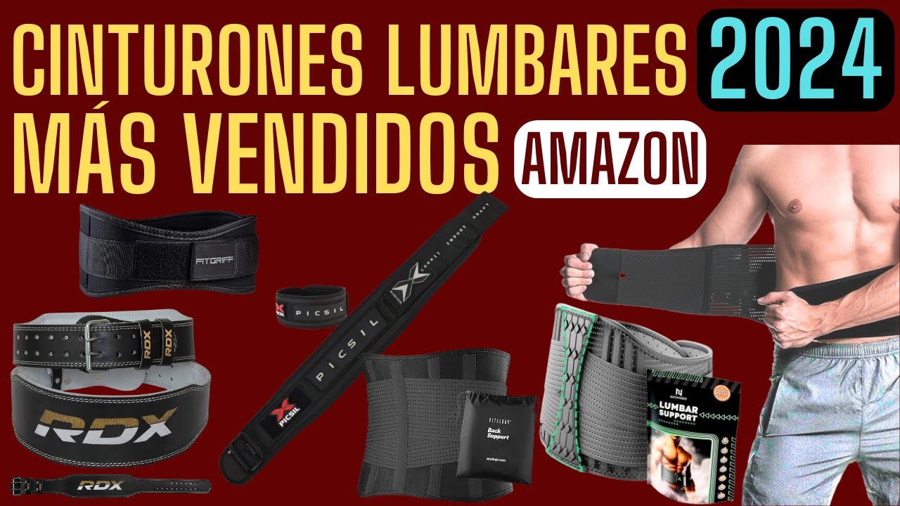 🔝👀 Mejores Cinturones Lumbares calidad precio 2024 para entrenar (TOP 5) 👀🔝 [20 – 37 €]