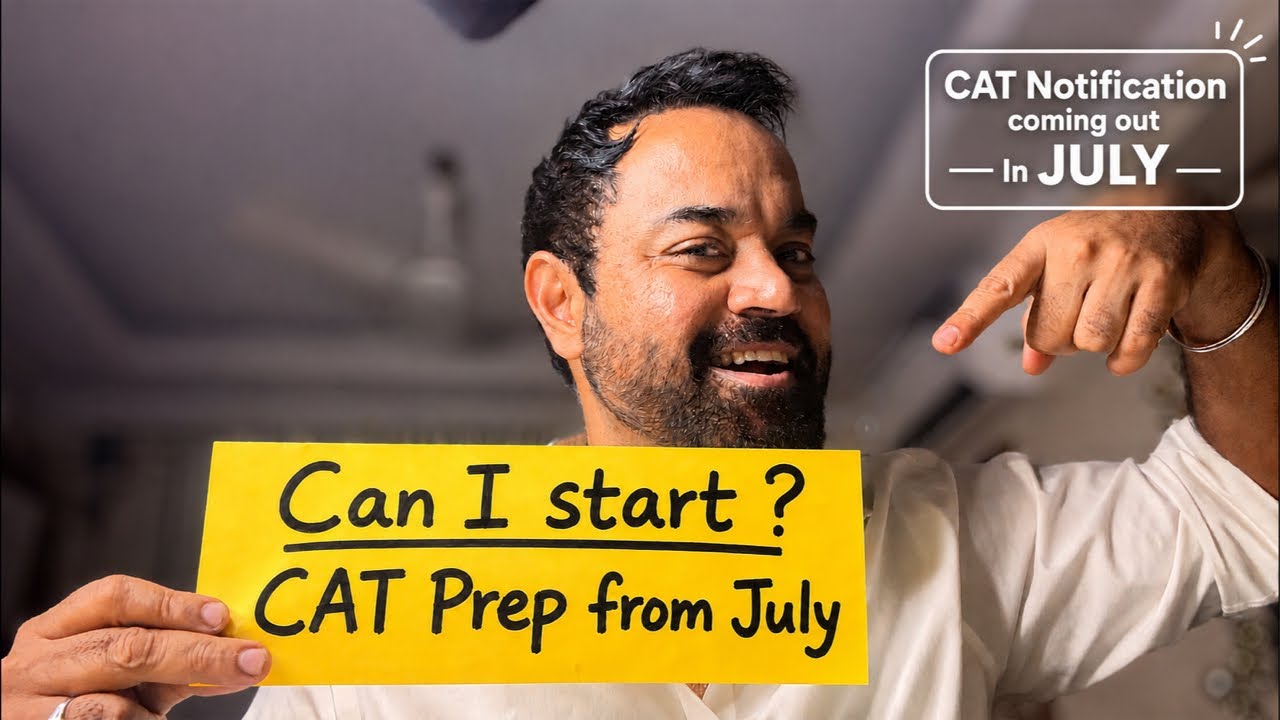 Can I start my CAT 2026 Preparation NOW ? CAT exam in 5  months !!