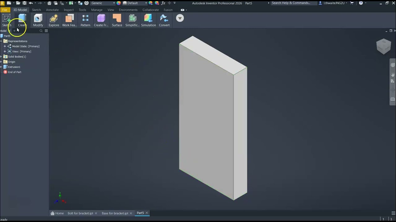 Basic Side Panel for bracket