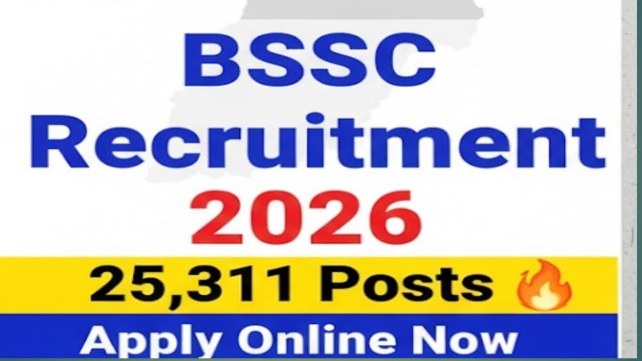 BSSC New Vacancy 2026 | Bihar Staff Selection Commission Stenographer Recruitment