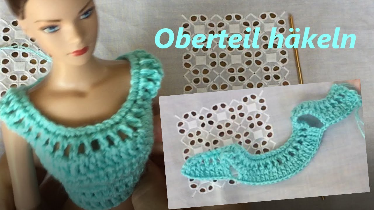 Häkeln. Oberteil häkeln. Crochet. Crochet the top.