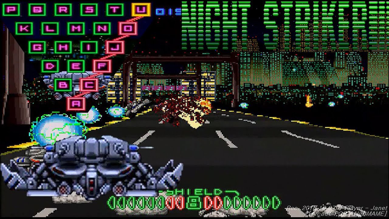 Night Striker - 1CC (ACFJOU-Normal Play / Not MAME) / ナイトストライカー / 나이트 스트라이커