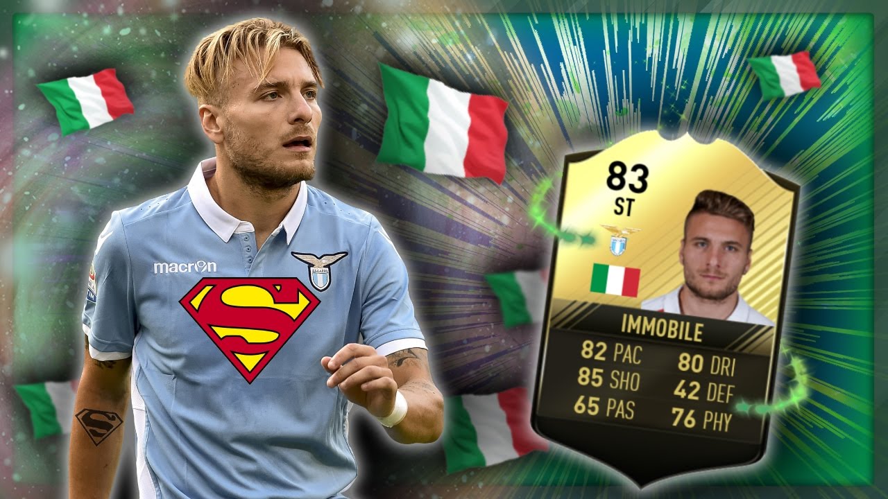 THE ITALIAN SUPER STRIKER! | FIFA 17 83 IF IMMOBILE PLAYER REVIEW!