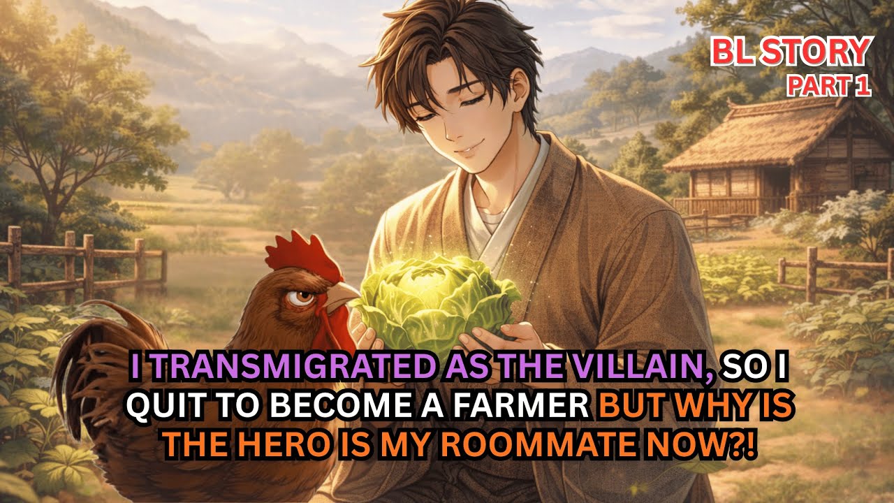 I TRANSMIGRATED AS THE VILLAIN, SO I QUIT TO BECOME A FARMER BUT WHY IS THE HERO IS MY ROOMMATE NOW?