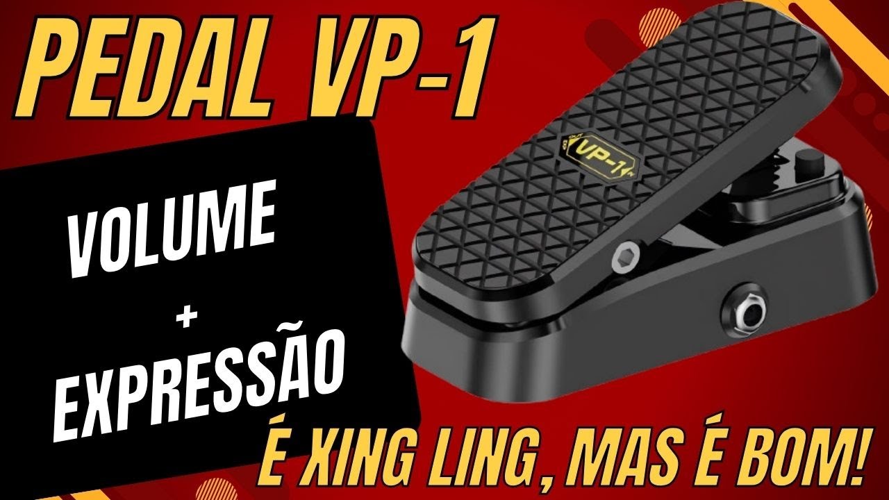 Pedal de Volume e Expressão VP-1 (Xing Ling Genérico)