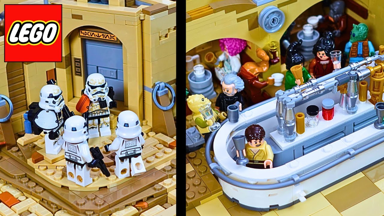 Building a Lego Mos Eisley Cantina Diorama, The Finale.