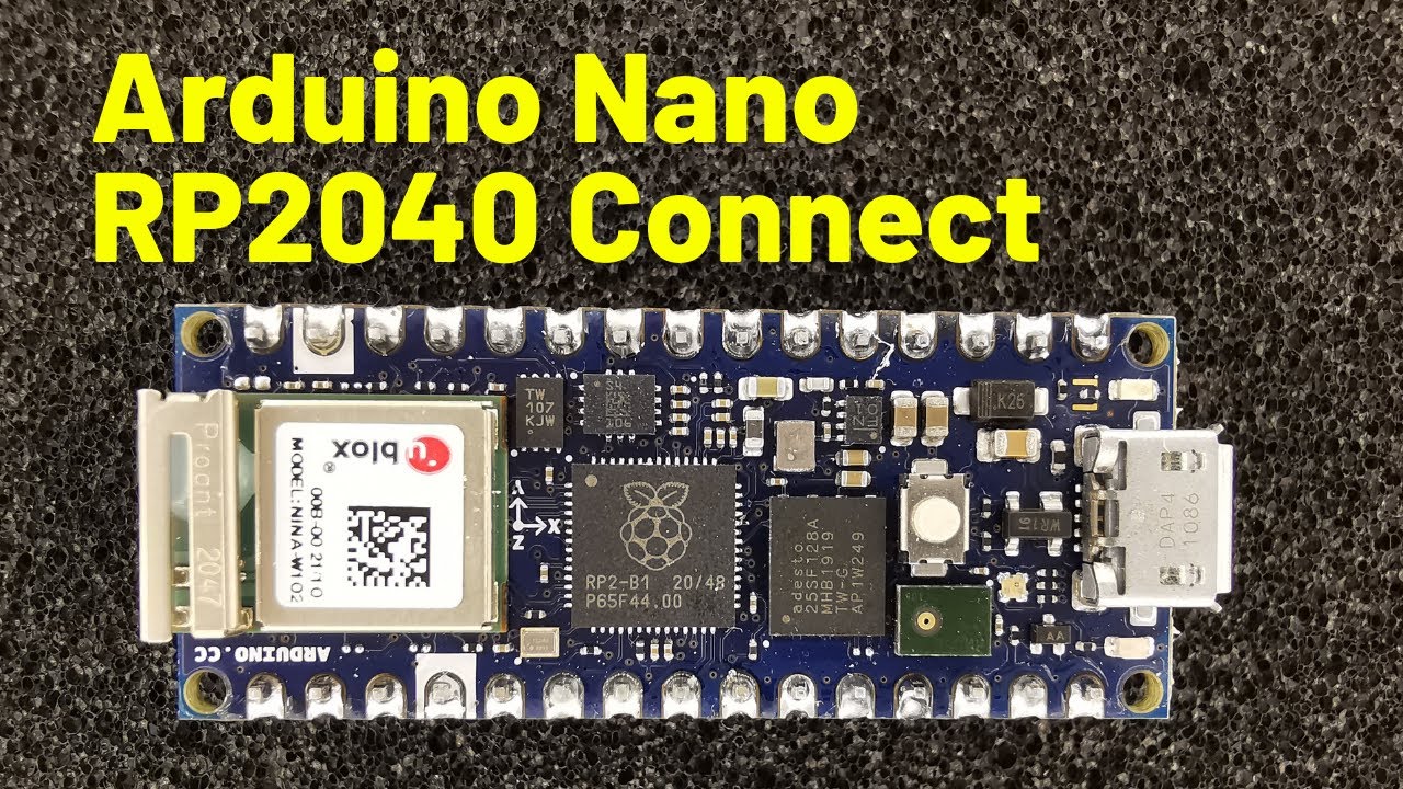 Secret ESP32 Inside Arduino Nano RP2040 Connect!