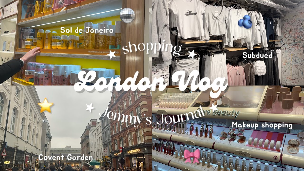 London shopping vlog 🫐💫 Subdued, Brandy Melville, Space NK, Urban Outfitters and more!