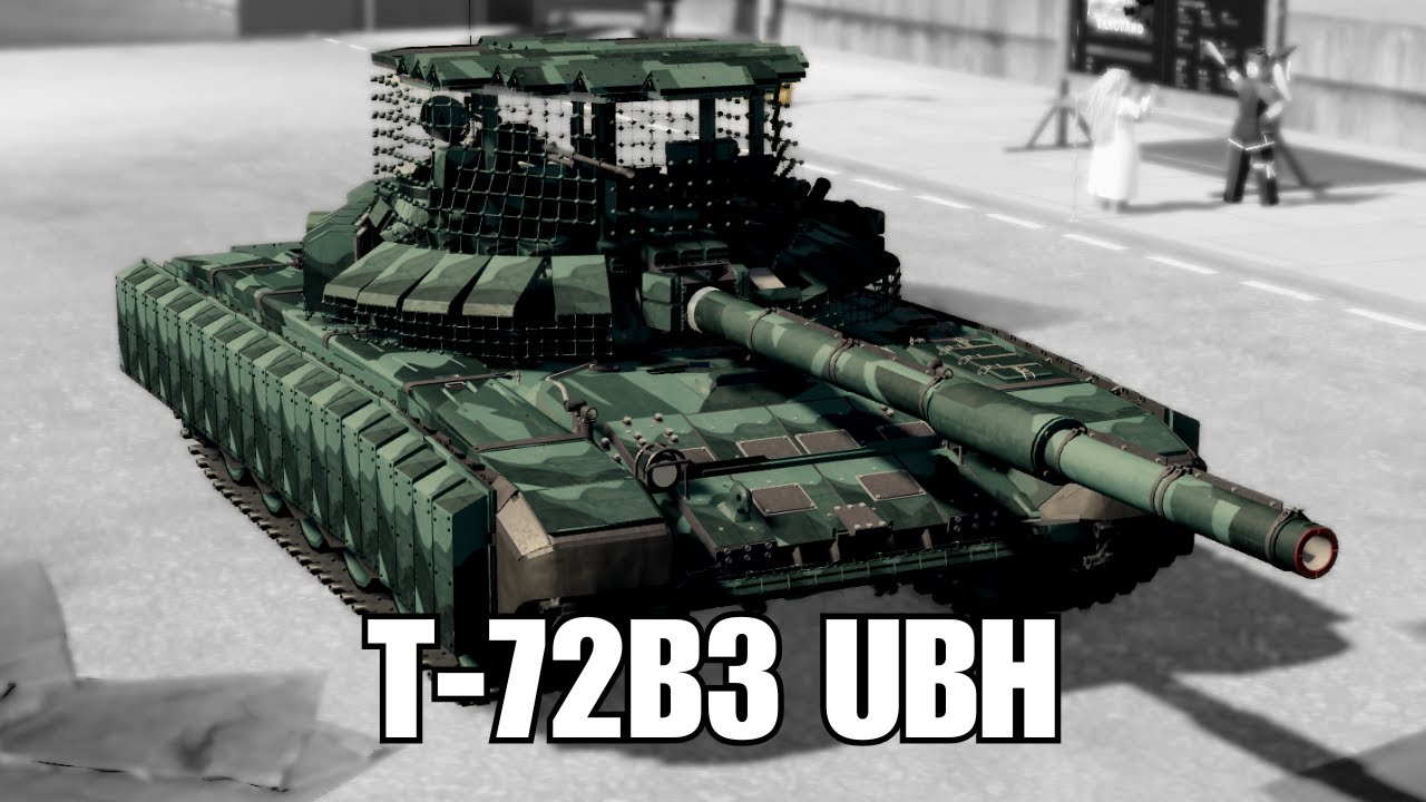 using the new T-72B3 UBH in cts