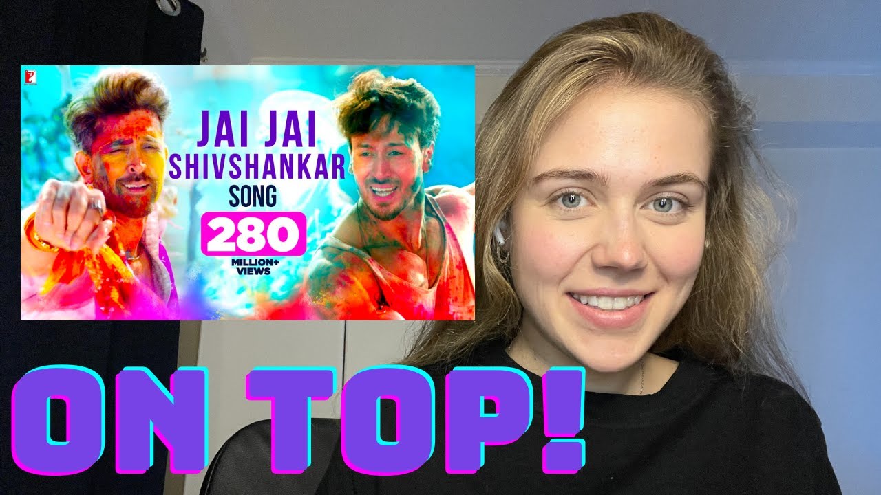 Reaction to Jai Jai Shivshankar Song | WAR | Hrithik Roshan, Tiger Shroff | Vishal & Shekhar, Benny