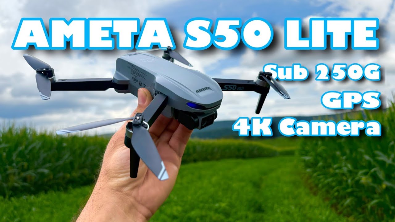 AMETA S50 LITE GPS Beginner Drone - Unboxing - Full Review