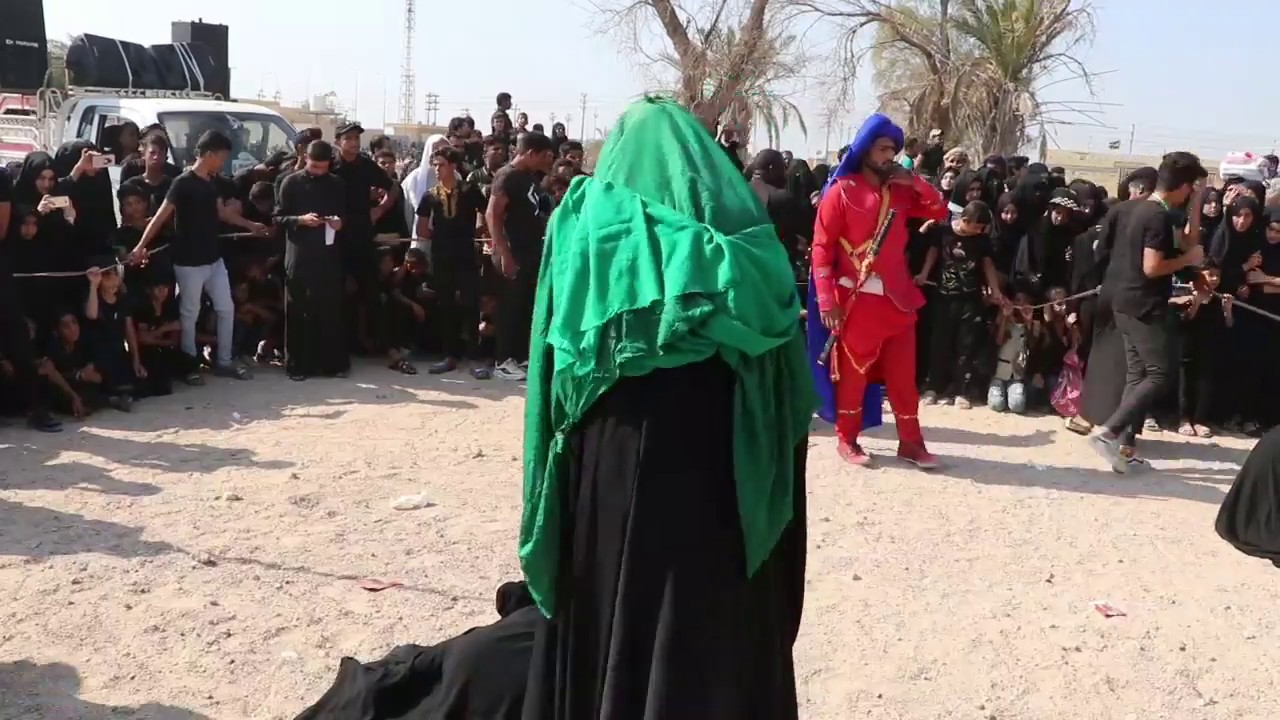 تشابيه مسير سبايه الطف / ناحية النشوة مقام العباس