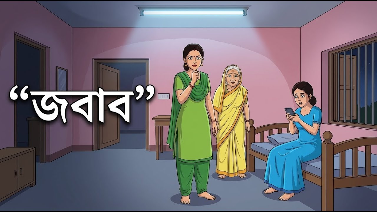 Jobab | জবাব |  মা এর জিন্স পরা ।  Bangla Golpo | Thakurmar Jhuli | Bangla Cartoon | বাস্তব গল্প |