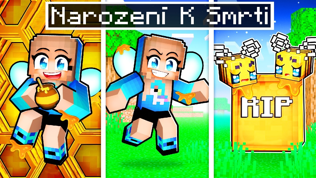 Jak STÁRNE VČELKA v Minecraftu! 🐝@DaloCZ