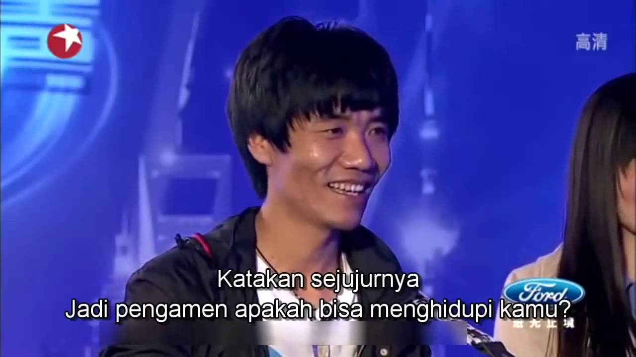 INSPIRASI   Pengamen jalanan di Chinese Idol 1