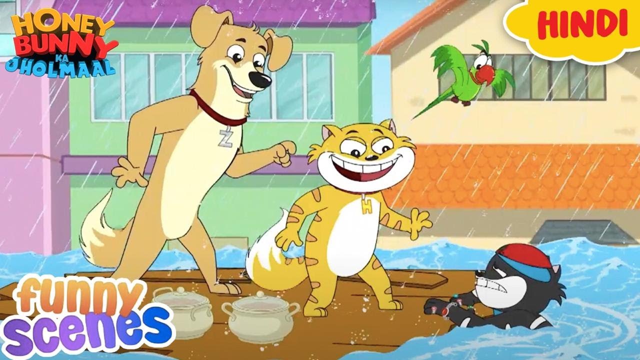 Honey Bunny Best Scenes | Cartoon For Kids | Compilation - 125 | बच्चो की कहानियां | YO Kids
