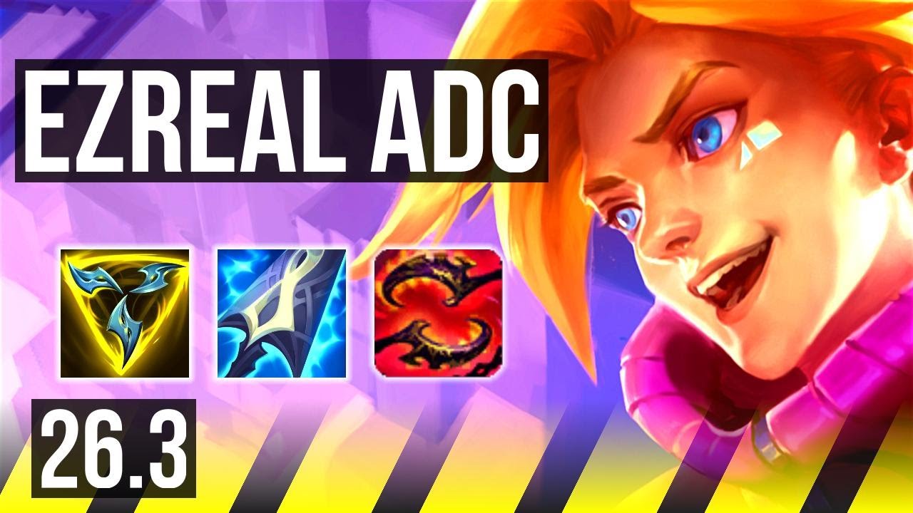 EZREAL & Nautilus vs MISS FORTUNE & Thresh (ADC) | 55K damage | KR Master | 26.3