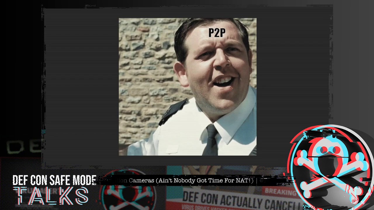 DEF CON Safe Mode - Paul Marrapese - Abusing P2P to Hack 3 Million Cameras