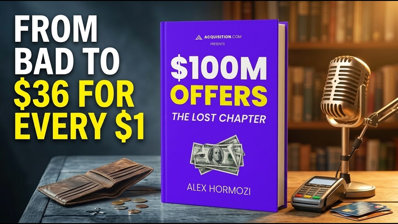 $100M Offers by Alex Hormozi | Detailed Book Summary