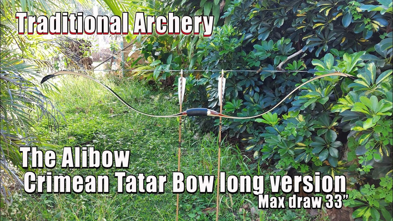 #traditionalarchery #Alibow CrimeanTatar bow long version