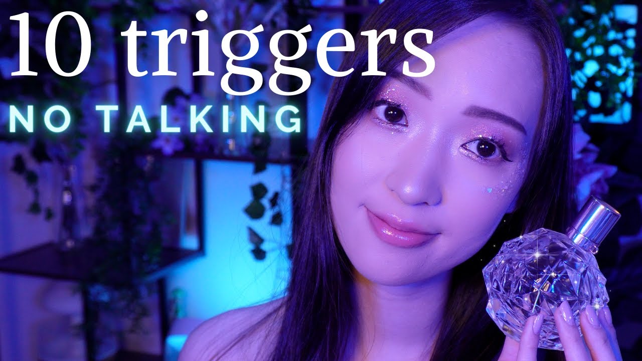 ASMR | NO TALKING | 10 TRIGGERS 💤 tapping, scratching, sticky...