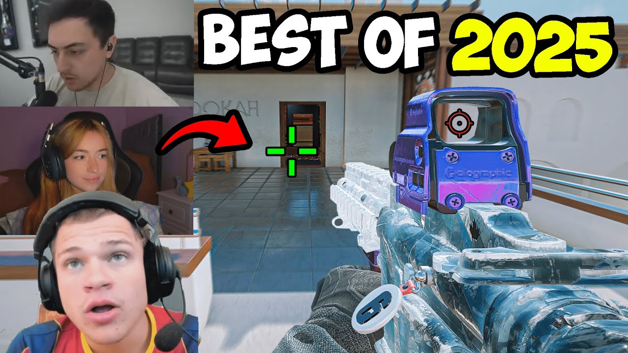 ЛУЧШИЕ КЛИПЫ СТРИМЕРА 2025 ГОДА! Rainbow Six Siege