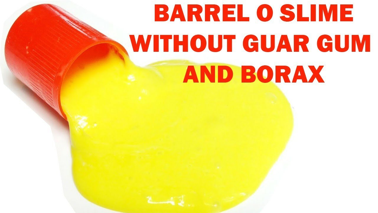 Barrel O Slime without Guar gum and Borax/ DIY Barrel O Slime/Homemade Barrel O Slime #shorts