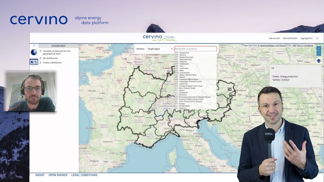 CERVINO Energy Data Platform: How to Use