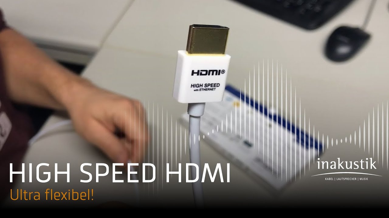 Ultra flexibles High Speed HDMI 2.0b Kabel | HDR10+ | 4K@60Hz | 2160p | ARC