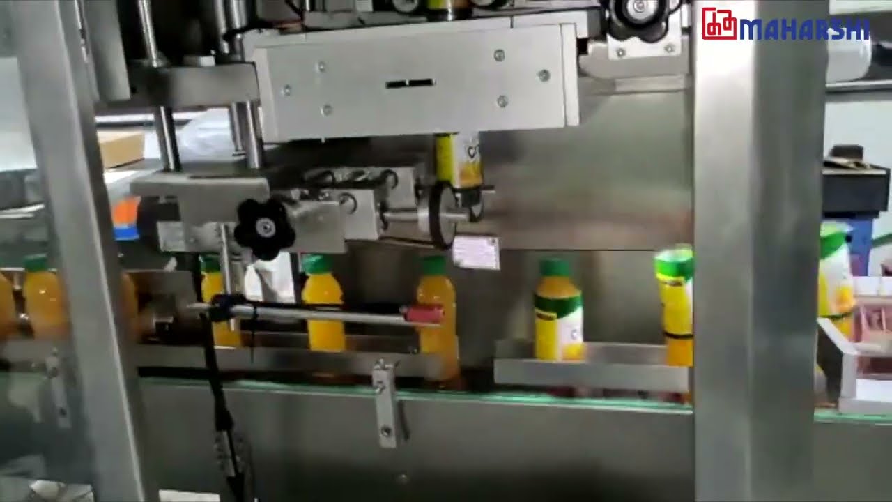 Shrink Sleeve Applicator For Pet Bottle | Maharshi Packaging