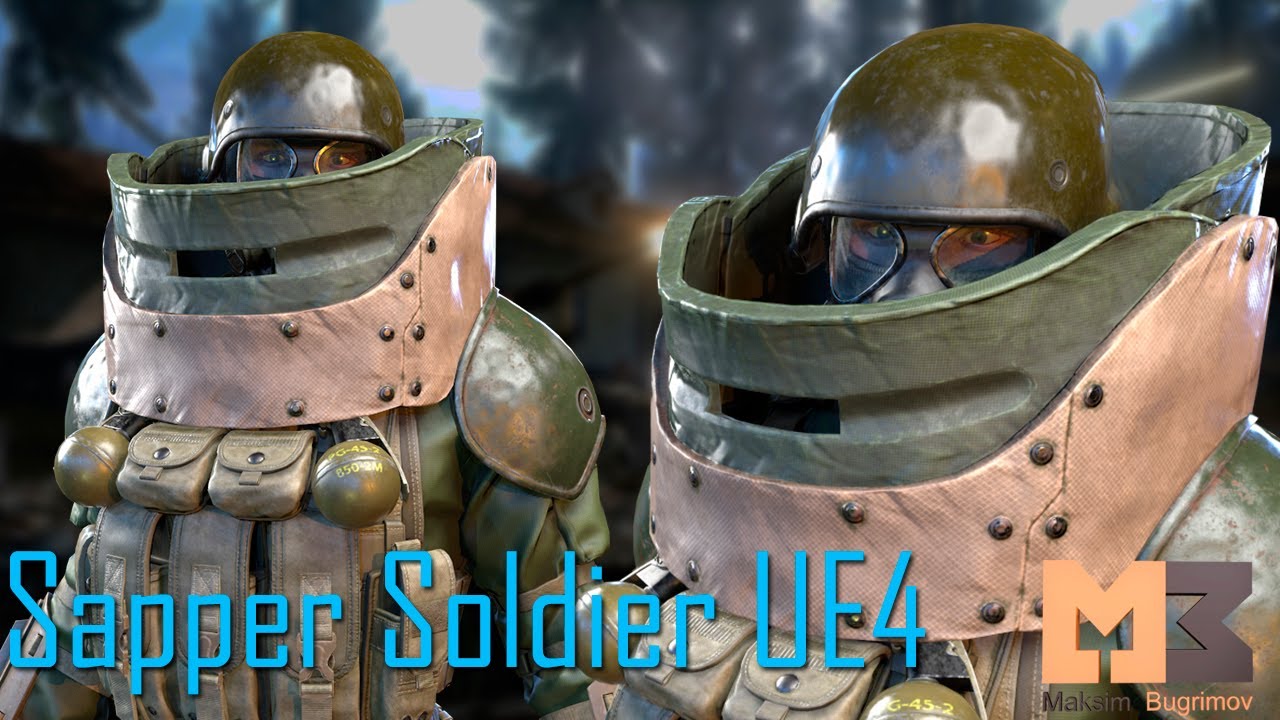 Soldier Sapper Epic Skeleton Test UE4