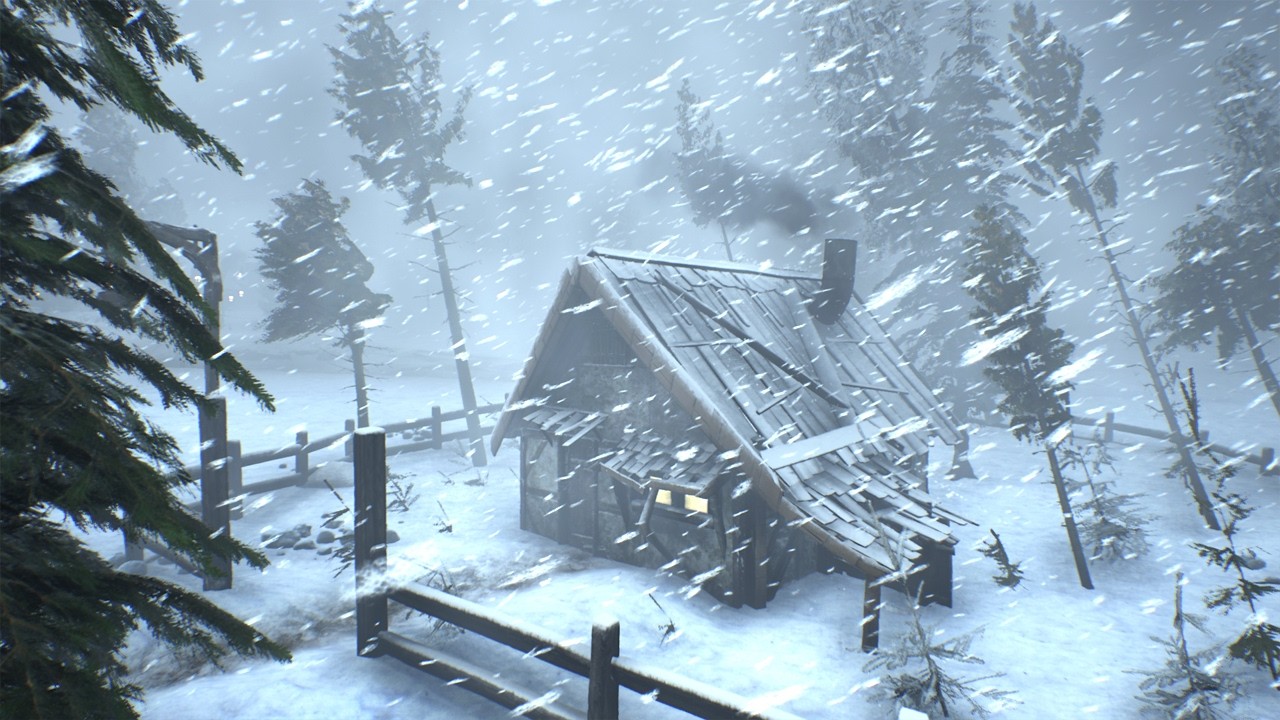 Frozen Night Howl: Blizzard Winds & Falling Snow for Rest | Nocturnal Tundra Windveil
