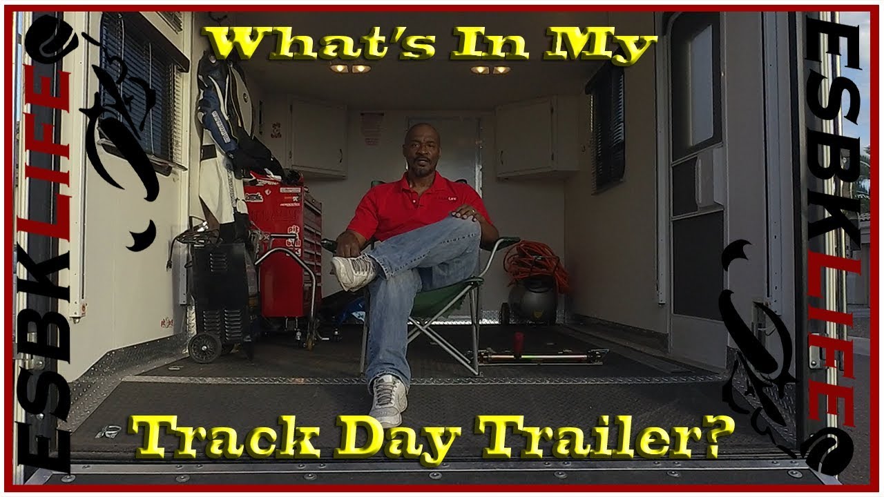 What's In My Track Day Trailer?
