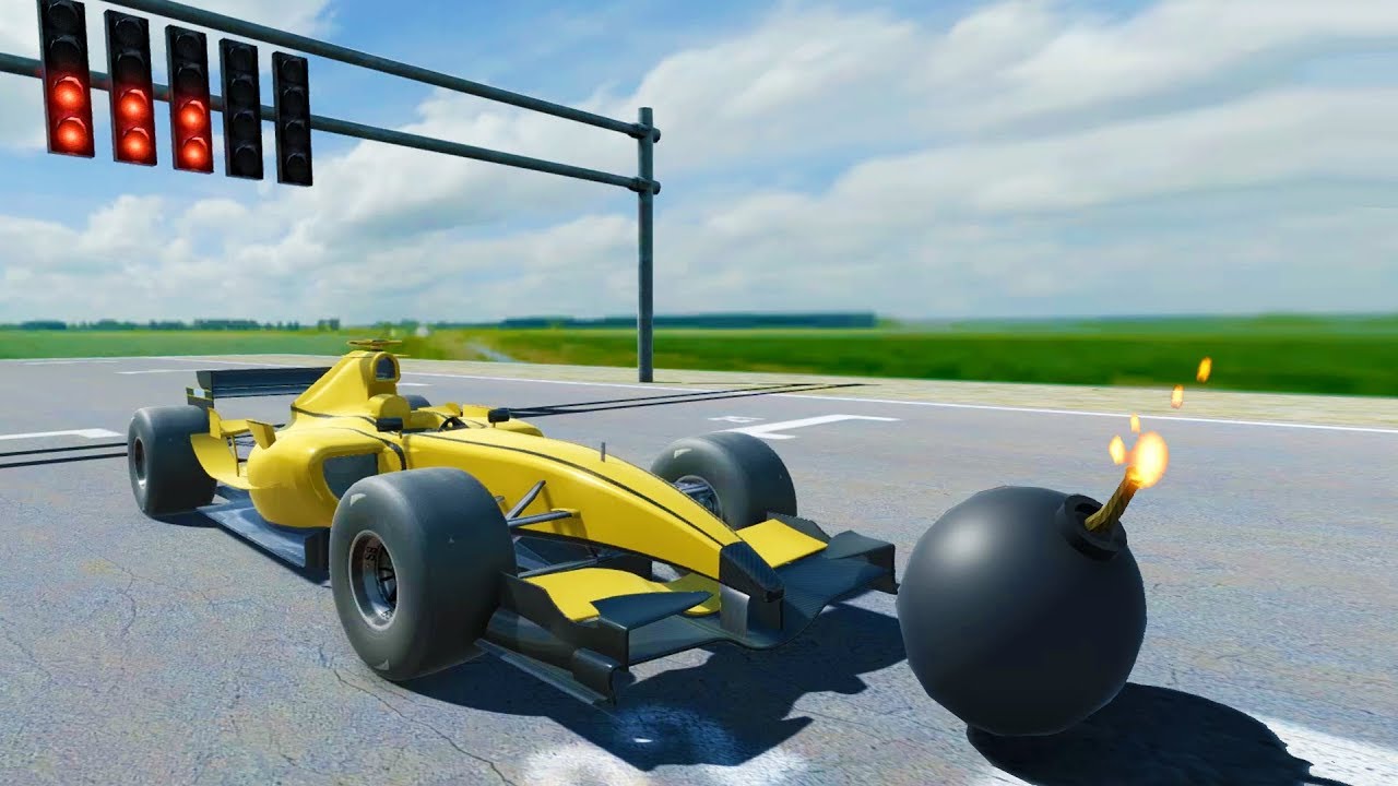 Bombing a Race Car - Disassembly 3D New Update Gameplay