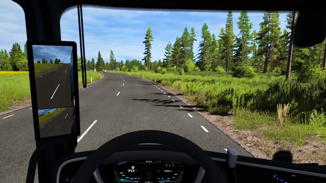 Serene Drive Through Scandinavia | Sweden → Norway | No Commentary | ETS2