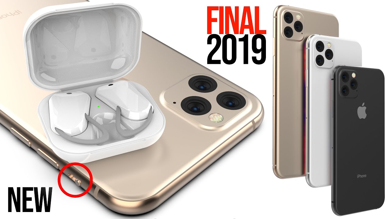 iPhone 11 FINAL Design Leaks & AirPods 3 in 2019!