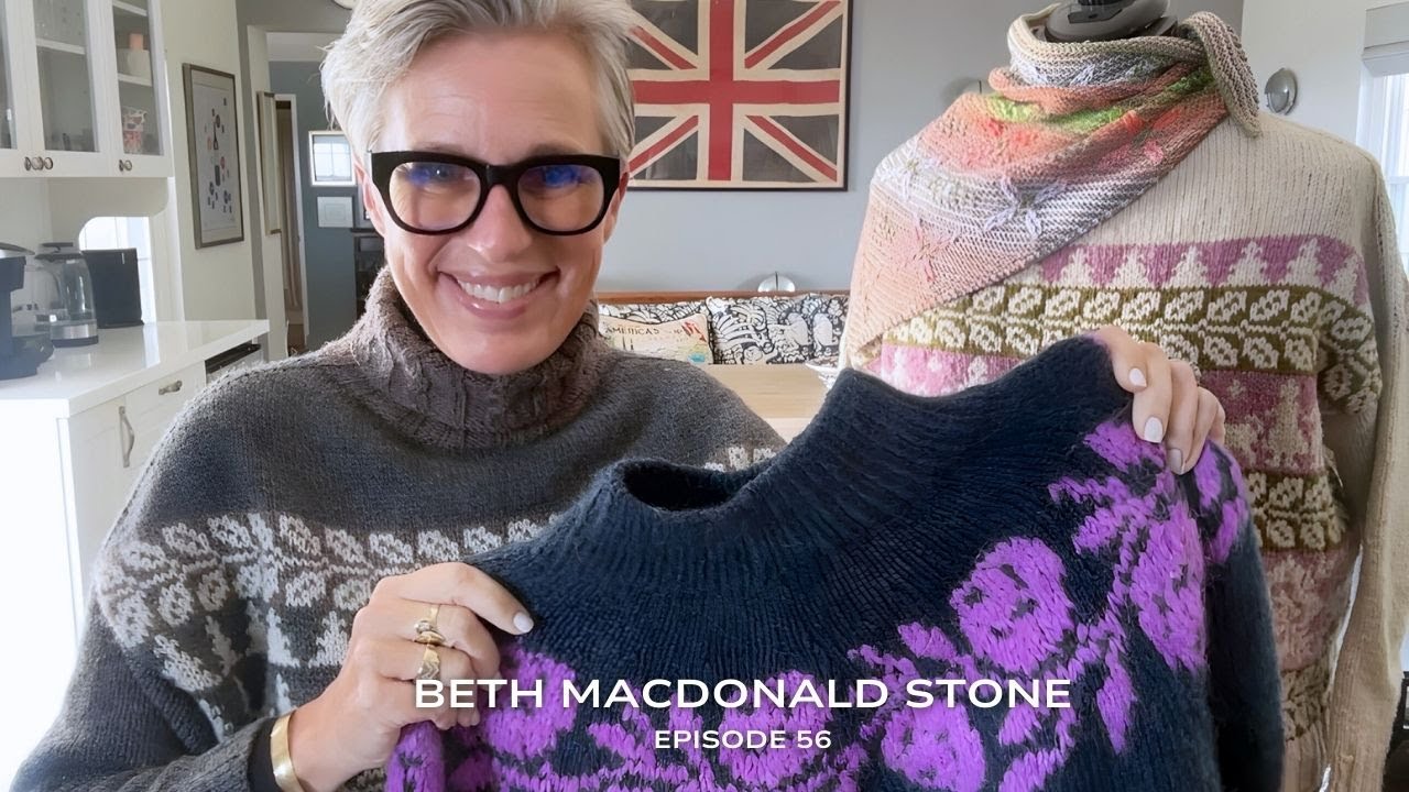 I knit the Rosie Yoke... and designed a tunic with loads of options| Episode 56
