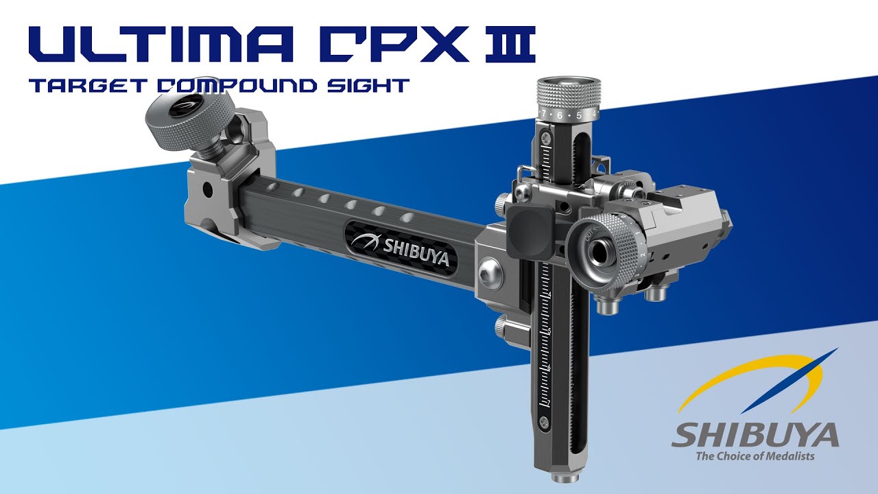 SHIBUYA ULTIMA CPX III - SHIBUYA's newest compound target sight!