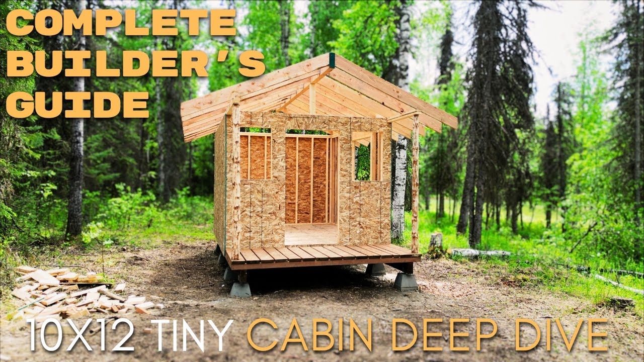 How To Build A Tiny Cabin + How Much It COSTS