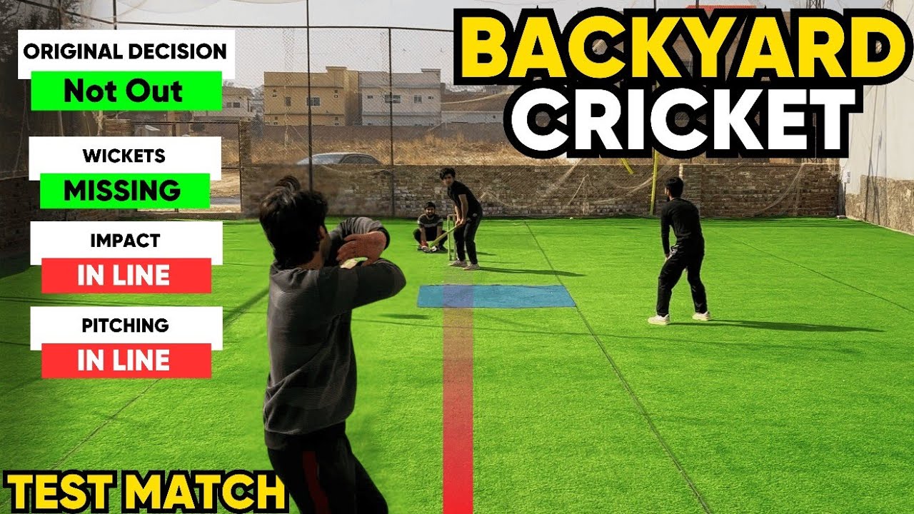 Backyard Cricket Test | PAK vs IND vs SRI vs BAN | 2nd innings | Off Yorker