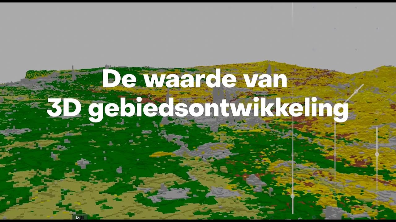 De waarde van 3D gebiedsontwikkeling | BRO 3D webservices (Ondertiteld)