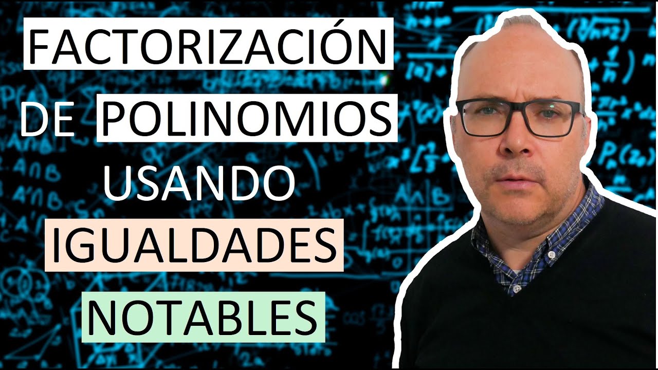 Factorización de polinomios usando igualdades notables.  #QuédateEnCasa y Aprende #Conmigo