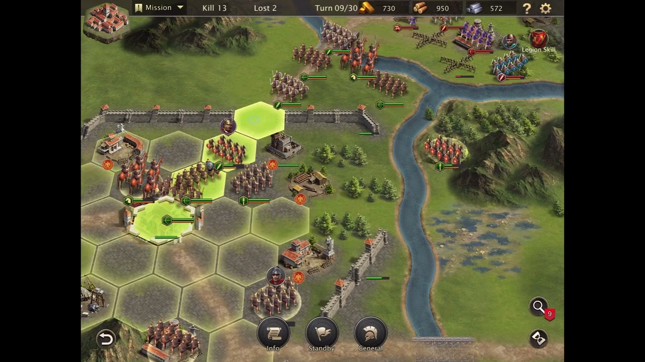 Grand War: Rome Chapter 5 The Battle of Sentium walkthrough