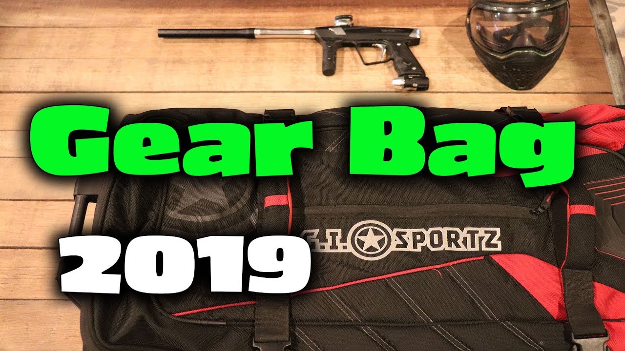 Paintball Gear Bag 2019 😱