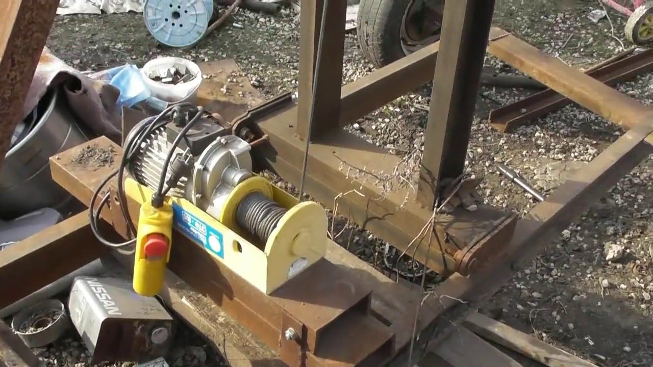 Буровая установка, цена установки.The rig, the price of the installation to make their own hands.