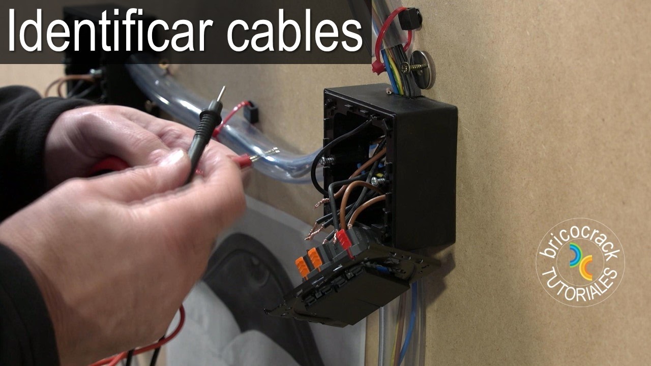 Identificar fácil los cables de las instalaciones eléctricas con trucos de electricista (Bricocrack)